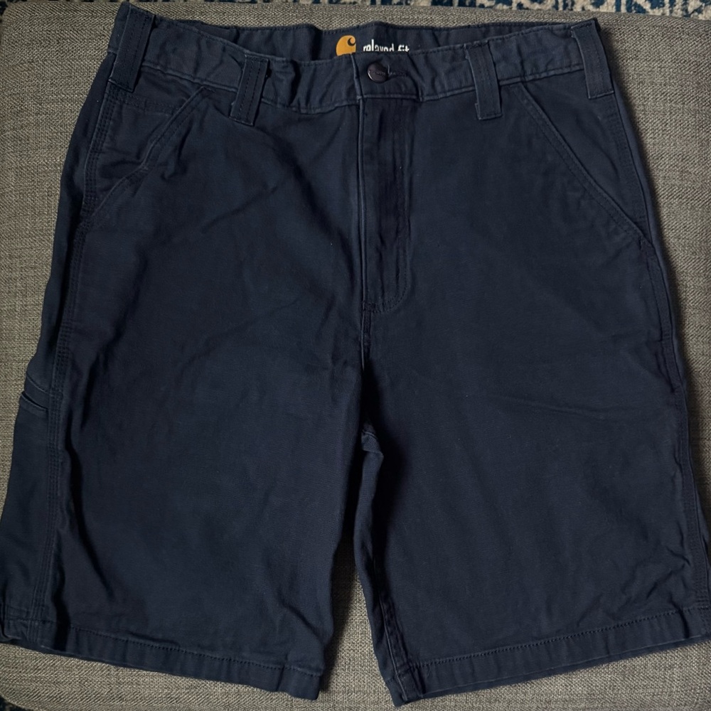 Carhartt Men’s Navy Blue Work Shorts